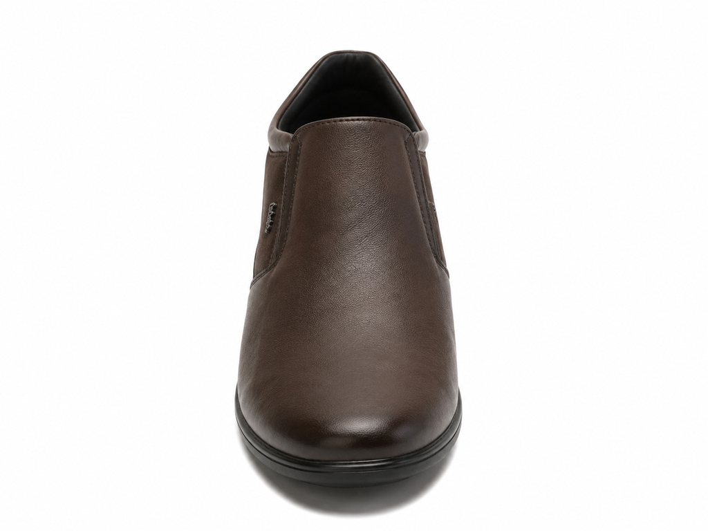 Heritage Hide Executive Slip-On Shoes – Dark Brown